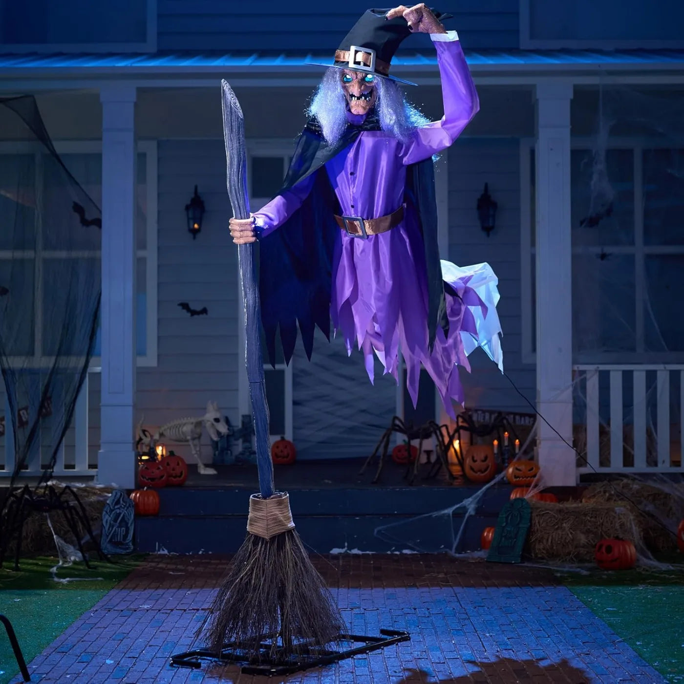 8 Ft Witch Halloween Animatronic - product image 3
