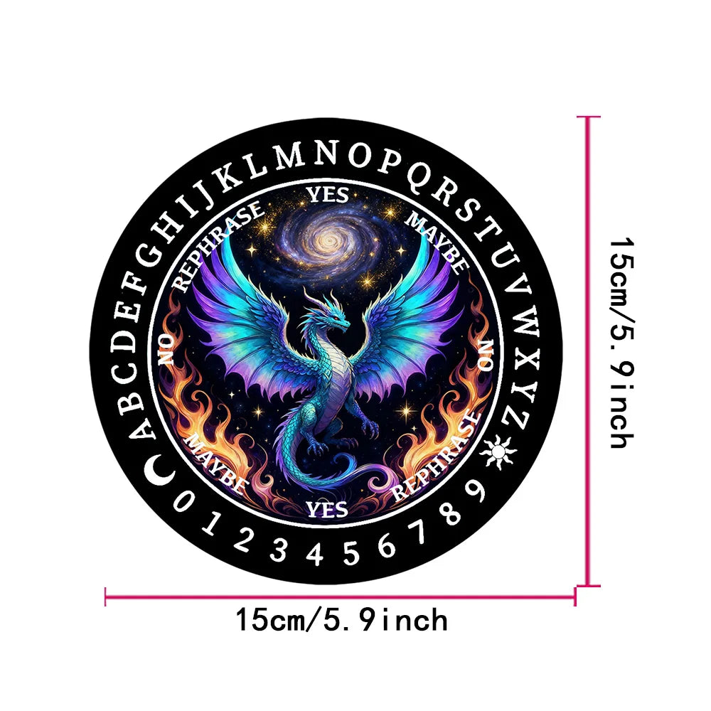 Crystal & Star Astrology Pendulum Divination Mat