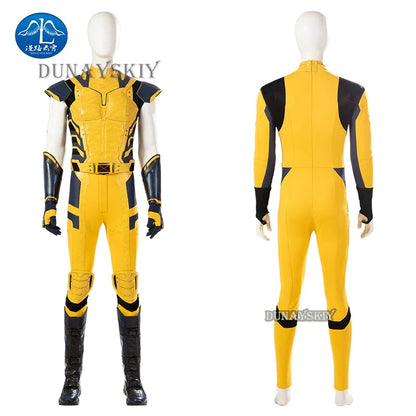 New Deaddpool Wolverine Cosplay Costume Superhero Cosplay Zentai Full Set With Bosysuit Shoes Handmade - product image 3
