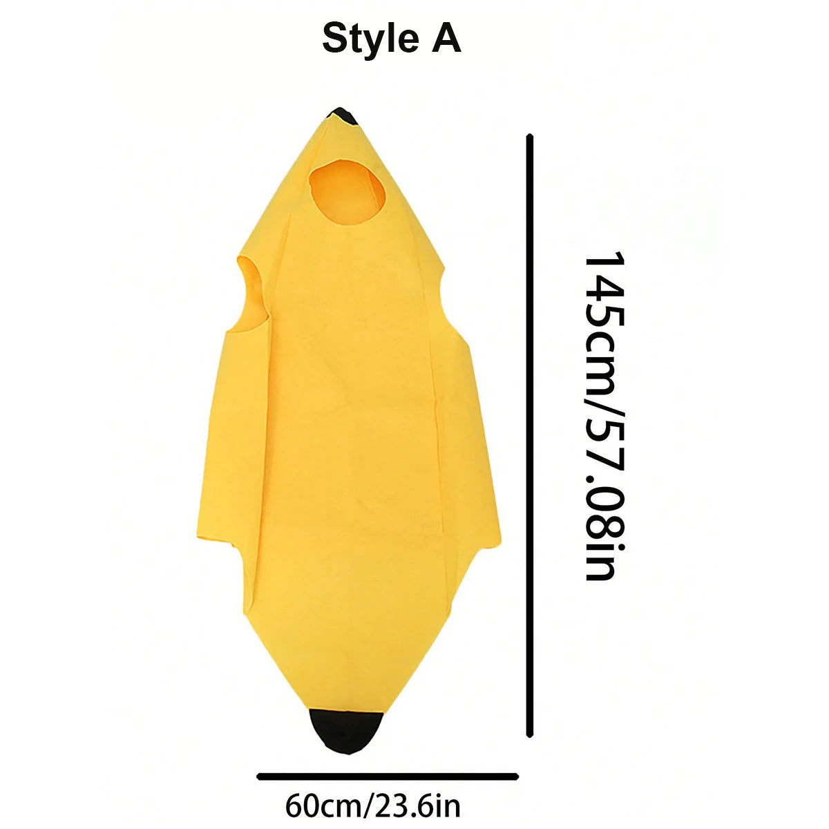 Banana Costume Unique Design Halloween Costume Yellow Banana Suit - View 5