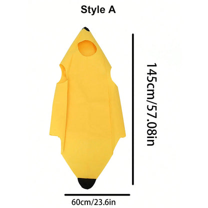 Banana Costume Unique Design Halloween Costume Yellow Banana Suit - View 5