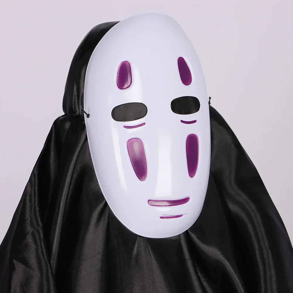 Adult Anime No Face suitable both and including masks Costume - alternate view 4