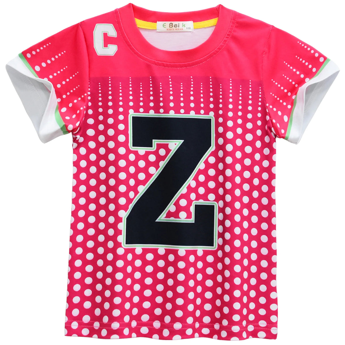 Kids Zombie Football Player-Inspired Shirts Pants Uniform Outfits for Boy