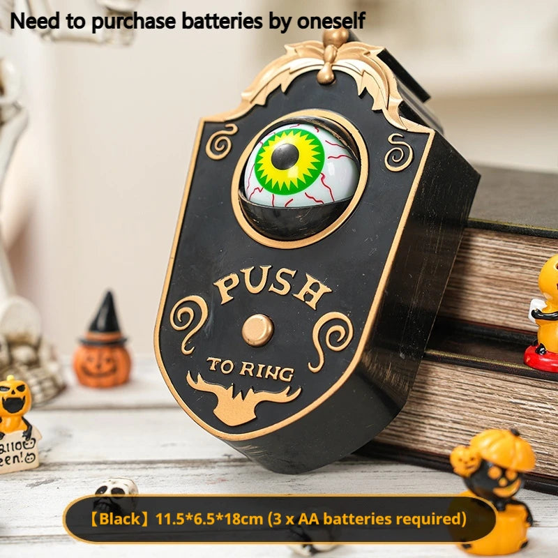 Halloween One Eyed Light-Emitting Doorbell Haunted Decoration Horror Prop Ghost Festival Toy Bar Glow Horror - product image 7
