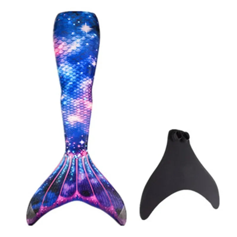 Kids Adult Swimming Mermaid tail Girl Mom Costume Mermaid Costume Children Gift