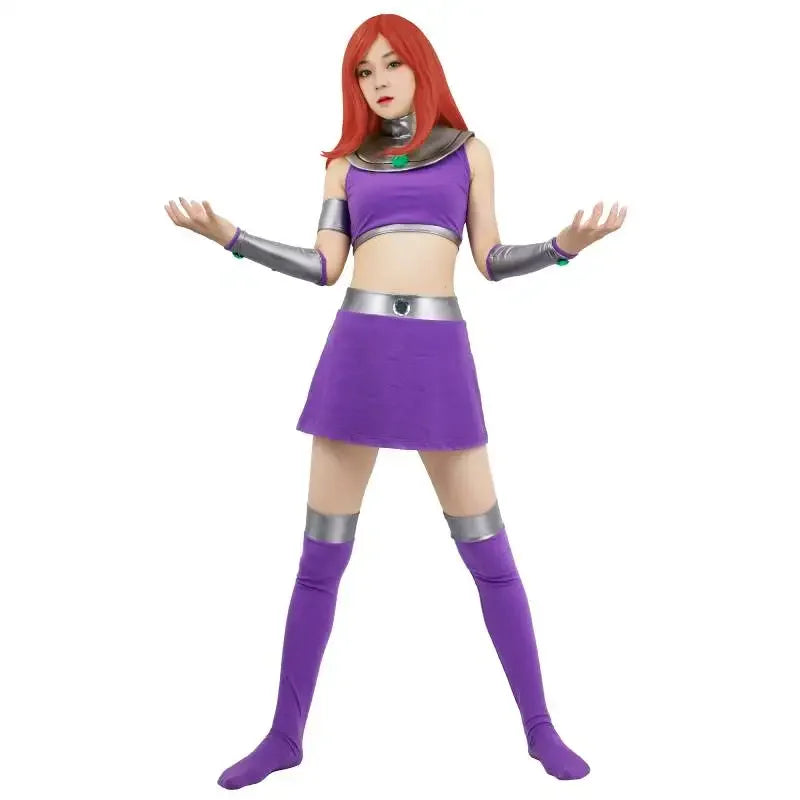 Wenam-Costume De Princesse Galactic Princess Violet Pour Femme, Tenue D'Halloween, , Galactic Princess,