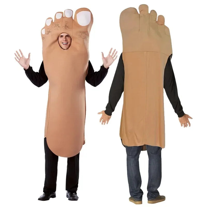 Halloween Funny Cosplay Costume Hand Foot Outfits Friends Couple Stage Performance Carnival Party