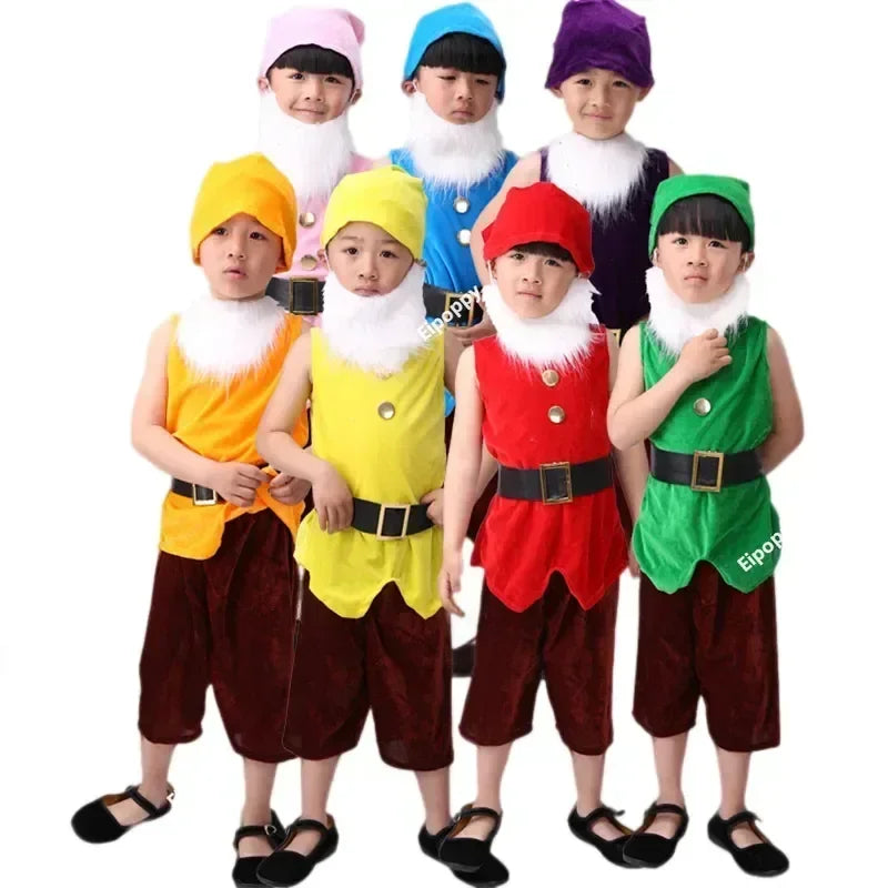 Seven Dwarfs Costume for Kids | Fairy-Tale Halloween Dress-Up