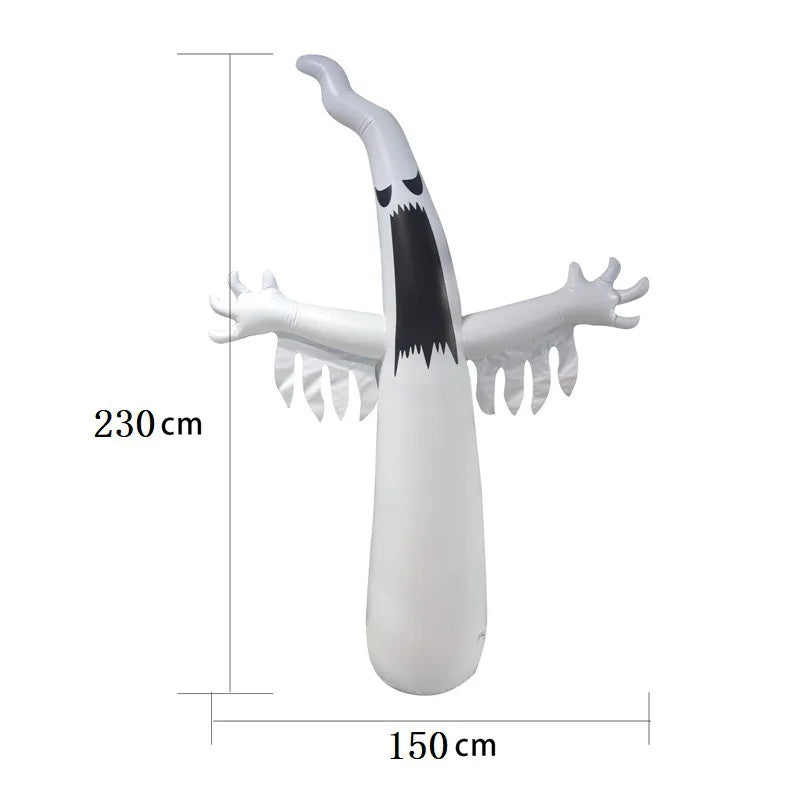 Glowing Inflatable Halloween Ghost Remote Control Flashing Ghost Horror Outdoor Courtyard Party Props - product image 7
