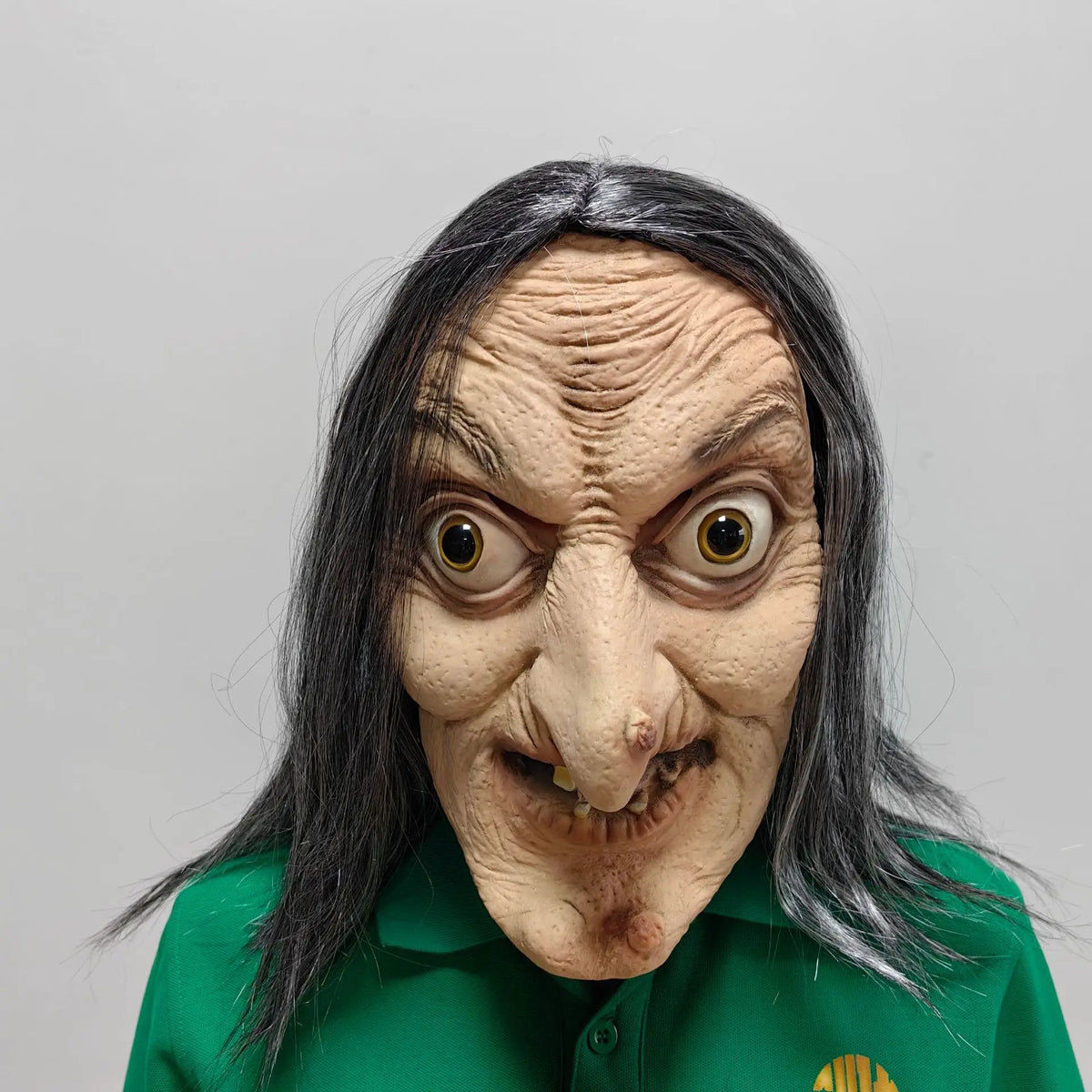 Witch Old Latex Prank Women's Halloween Mask - Size One Size - product image 6