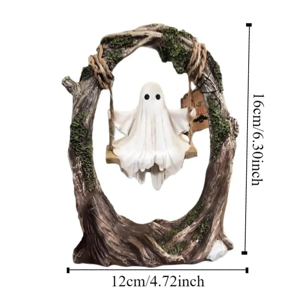 Halloween Themed Halloween Swing Ghost Ornament Handicraft Model Spooky - product image 6