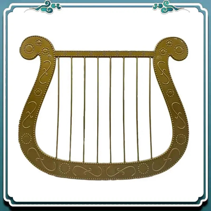 Simulation Harp Plastic Model Harp Halloween Costume Angel Theme Dress Up - product image 4