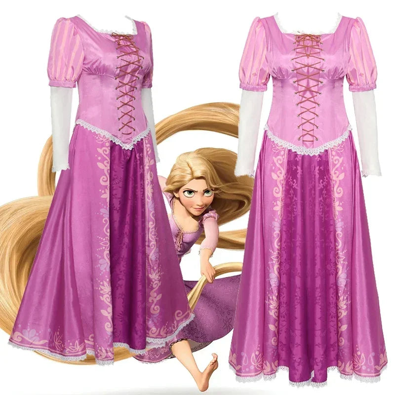 tower princess Costume Adult Women tower princess tower princess Princess Purple Dress costume Halloween Clothes for Adult - product image 2