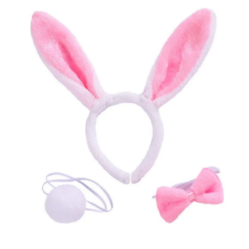 Cartoon Bunny Basketball-Inspired Sewing Shirt Easter For Women and Men Costume Set