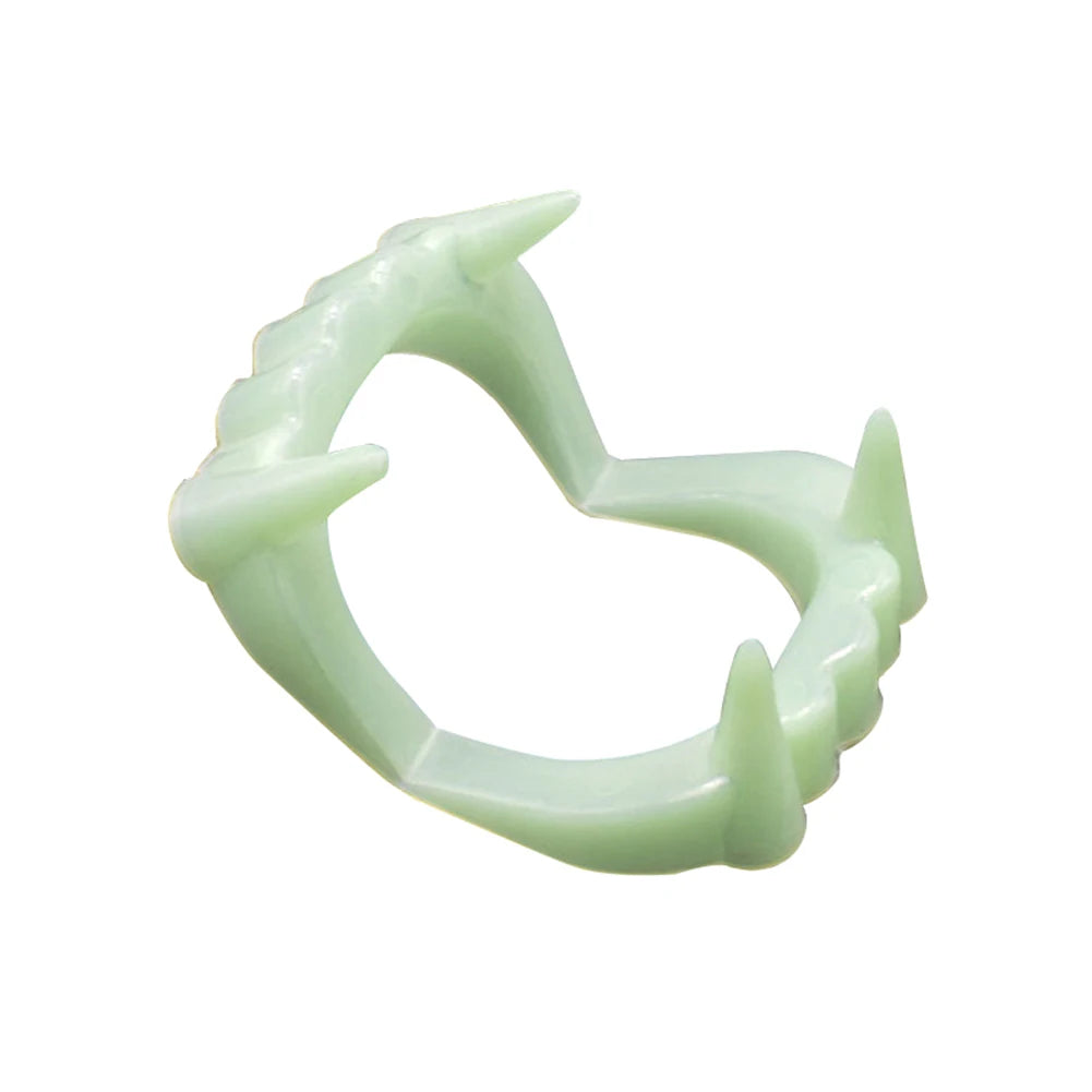 Glow-in-the-Dark Vampire Teeth – 5 Pack