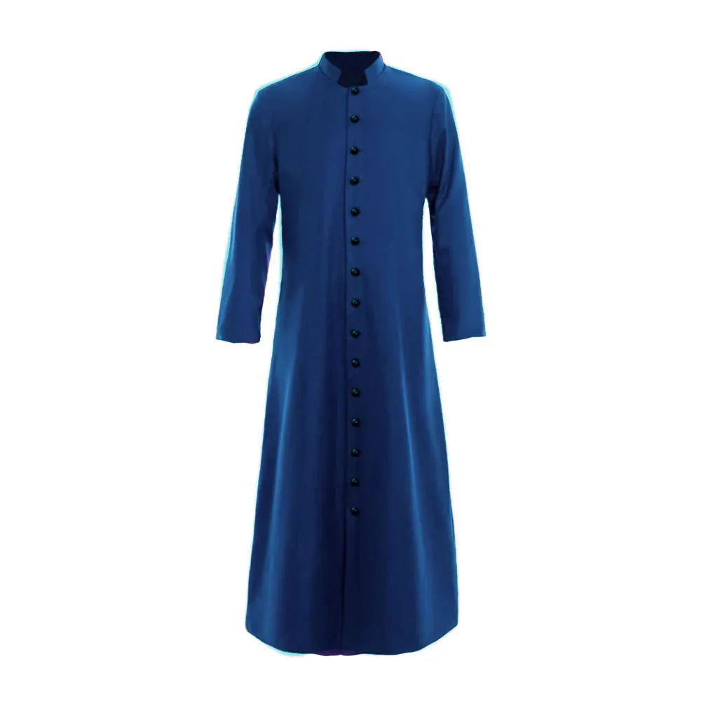 Legend Clergy Robe Cassock with Cincture Medieval Clergyman Vestments Costume - alternate view 7