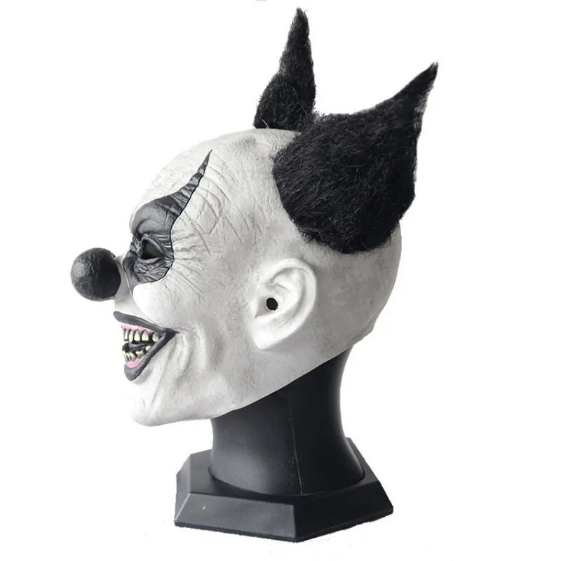Dark Knight Horn Clown Mask Decoration Halloween Scary Demon Clown Mask Costume Haunted - View 2