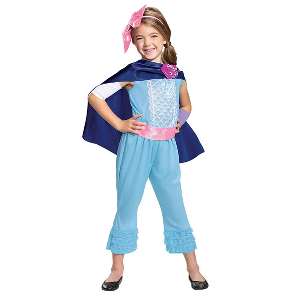Kids' Anime Bo Peep Dresses for Girl Outfits Shepherdess Costume