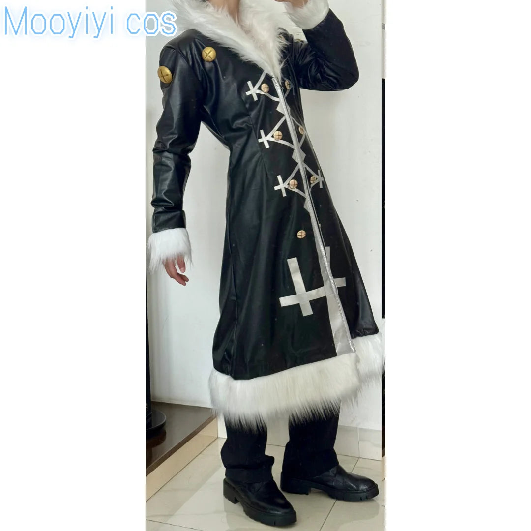 Chrollo Lucilfer Costume Halloween Comic Customized Mooyiyi Costume Hunter - Only Coat / L