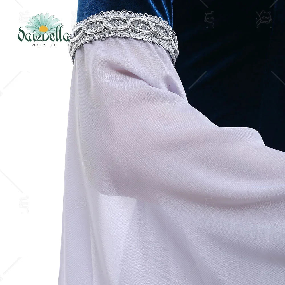 DAIZBELLA Medieval Handmade Historical Dress Retro Fairy Elf Costume - alternate view 4