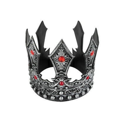 Royal Crowns Costume King Queen Crowns Princess Tiara Halloween Costumes Accessories Xmas - View 10