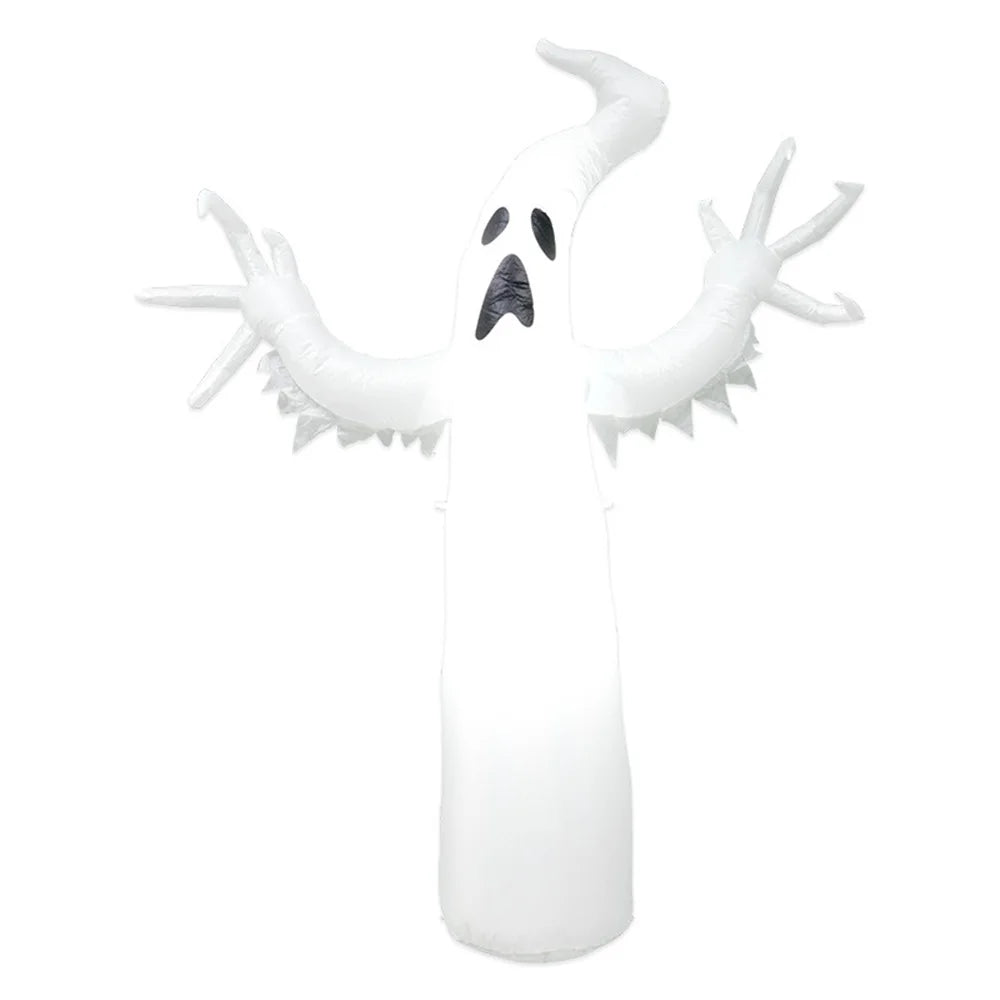 Halloween Inflatable Ghost, Led Light up Ghost Decoration, Spooky Prop for Yard, Outdoor Haunted House Party - product image 6