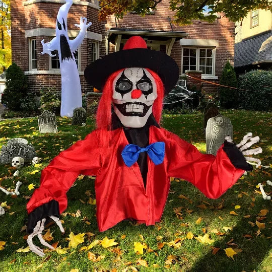 Motion-Activated Clown Halloween Animatronic - product image 5