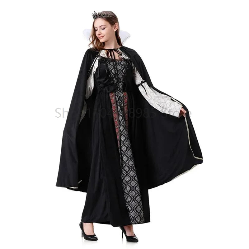 European Royal Retro Court King Queen Gown Halloween Costume - product image 2