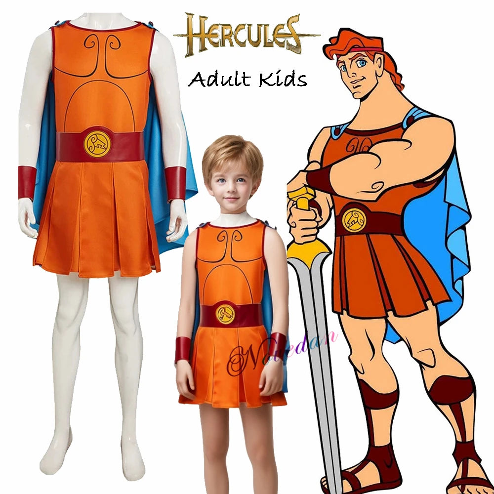 Superhero Halloween Costume for Adults & Kids - Cape