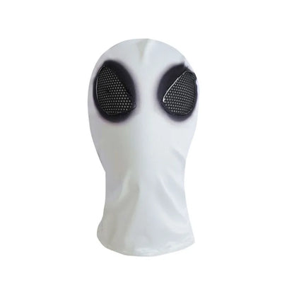 Halloween Horror Grim Reaper Child Costume Cartoon Printed Spooky Ghosts and Goblins Jumpsuit Adult Child Cosplay Mask Dress Up