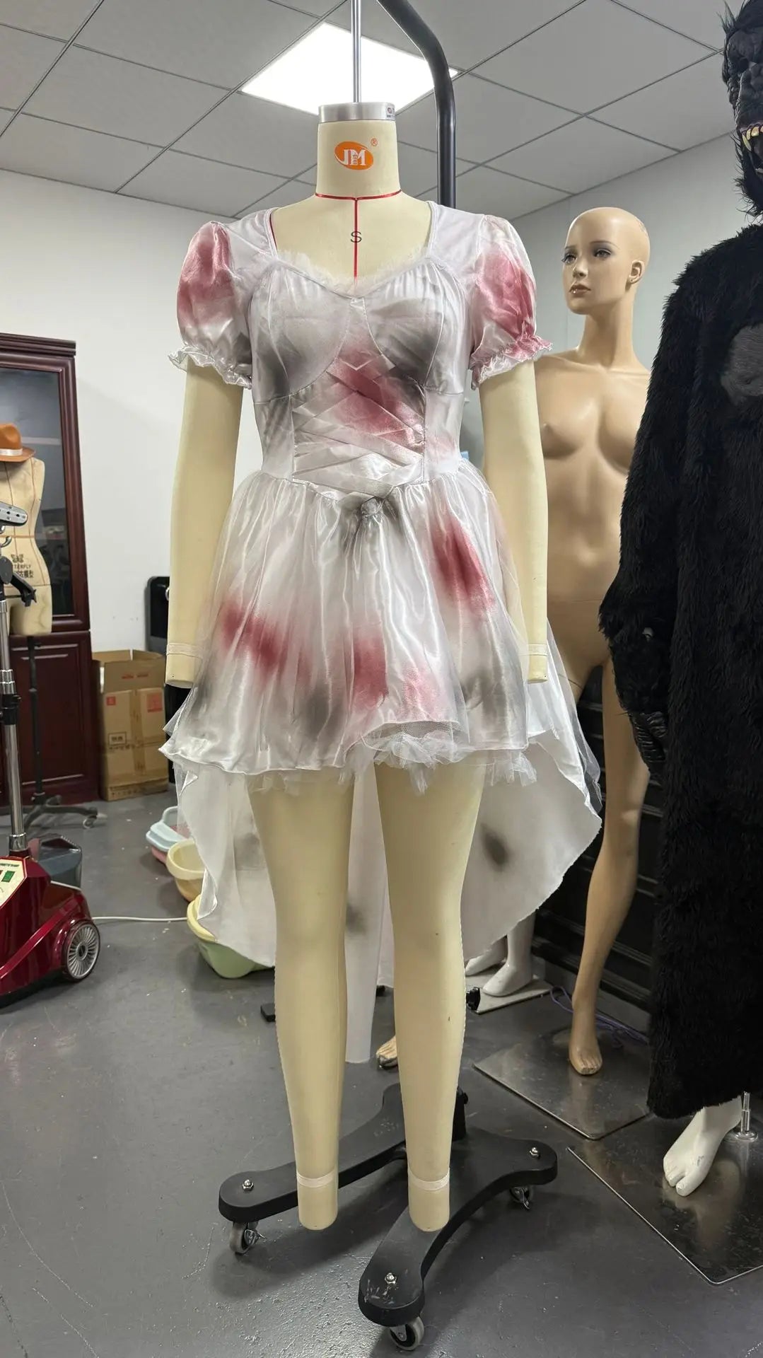 M-Xxl Halloween Dark Bloody Ghost Bride Cos Costume Horror - view 4