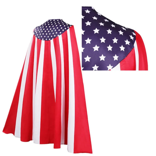 TV Fantasy the Boys Costume Homelander Cloak Costume Adult Men Women Cape Outfits - Male / L