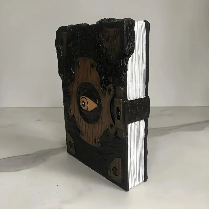 Creepy Devil Eye Halloween Decor Horror Book Curse Gothic Home Ornament - product image 3