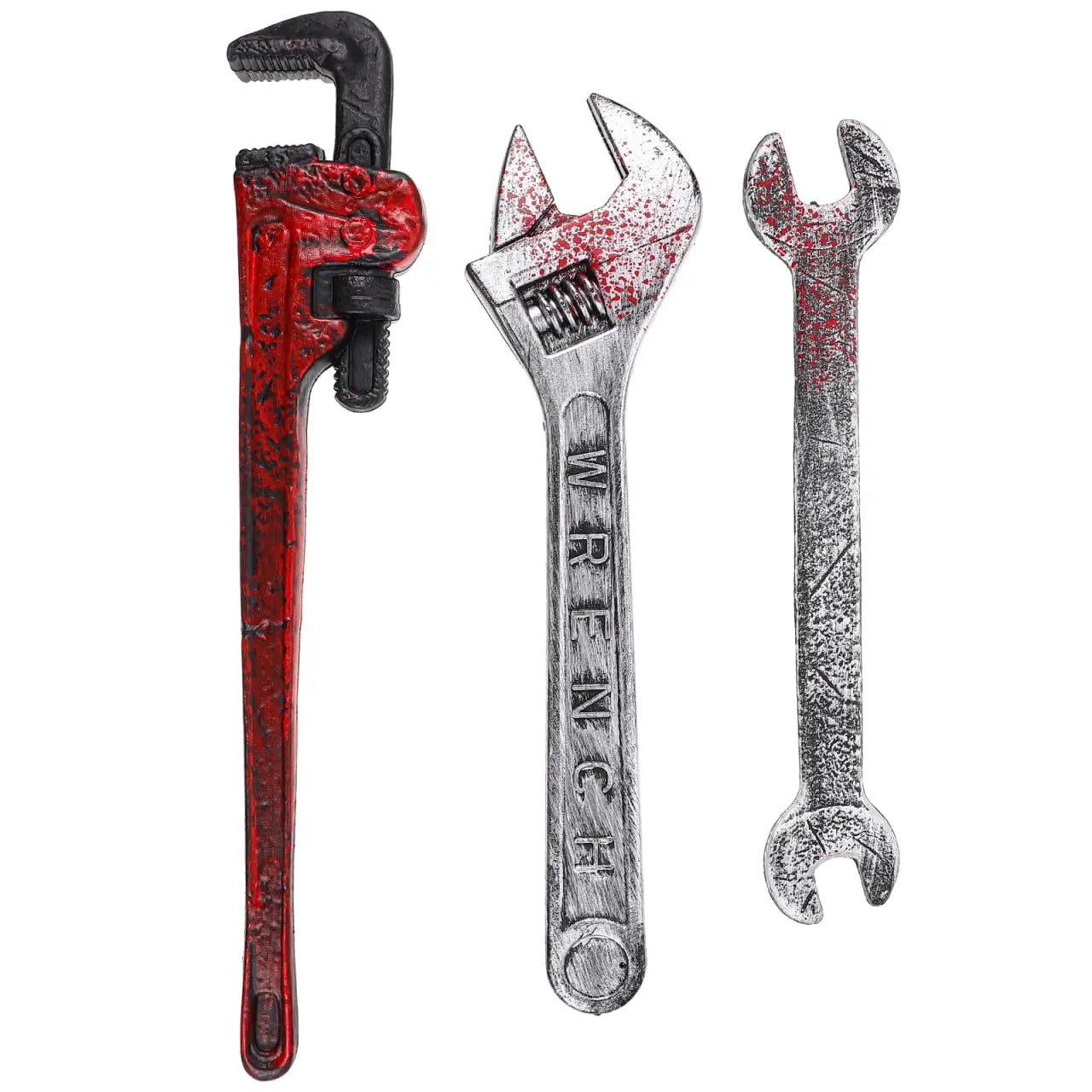 Bloody Wrench Halloween Decoration Novelty Horror Prop Fake Wrench Simulation - product image 2