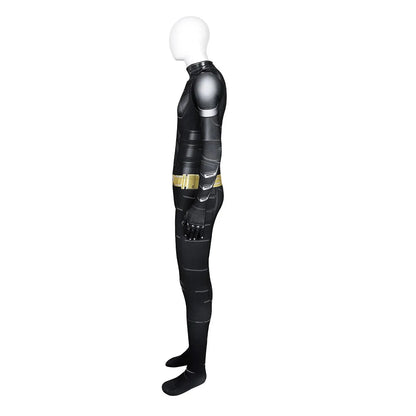 Adult Bat Super Hero Costume Men Bat Mask Knight Cosplay Jumpsuit With Cape Outfit for Halloween Party Bodysuit