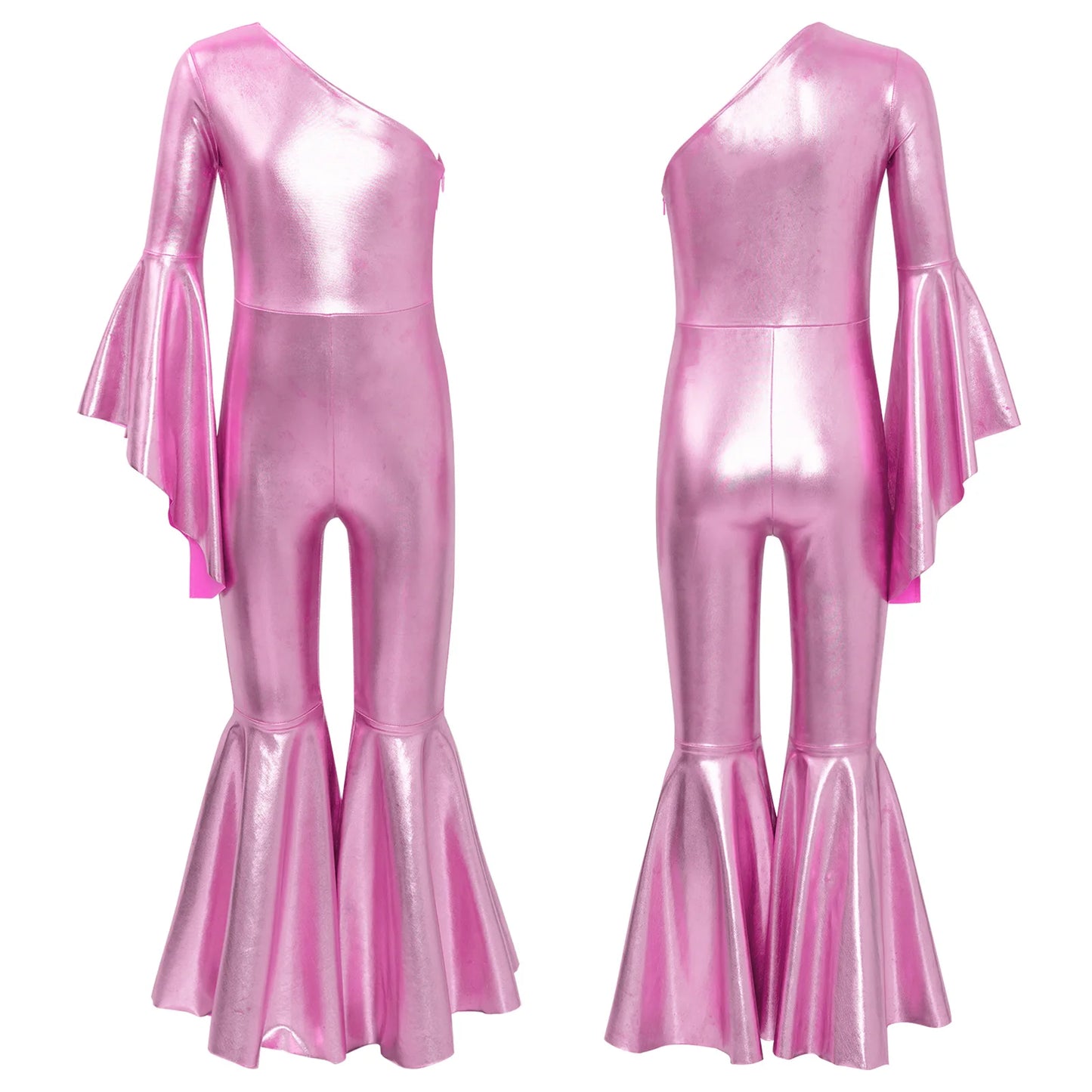 Kids' Disco Shiny Hippie Sleeveless Sequins Tassels 70s 80s Costume - alternate view 21