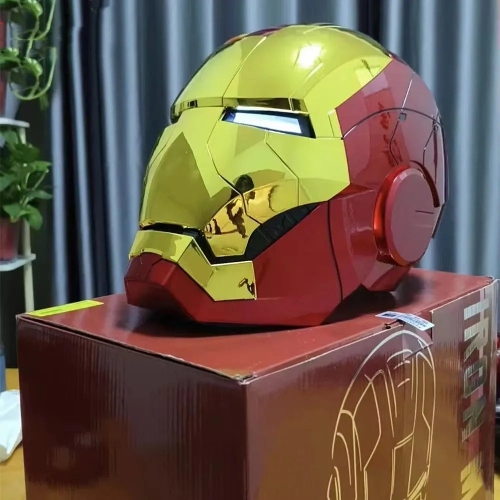 Iron Man Mk5 Helmet Electric Mk50 Cosplay Multi-Piece Opening And Closing Helmet Voice Control Eyes Model - product image 4