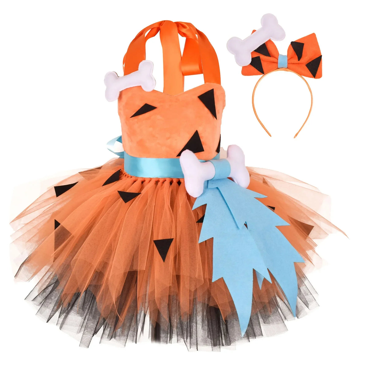 Girls' Stone Age Family Bone Costume Kids Girl - product image 4