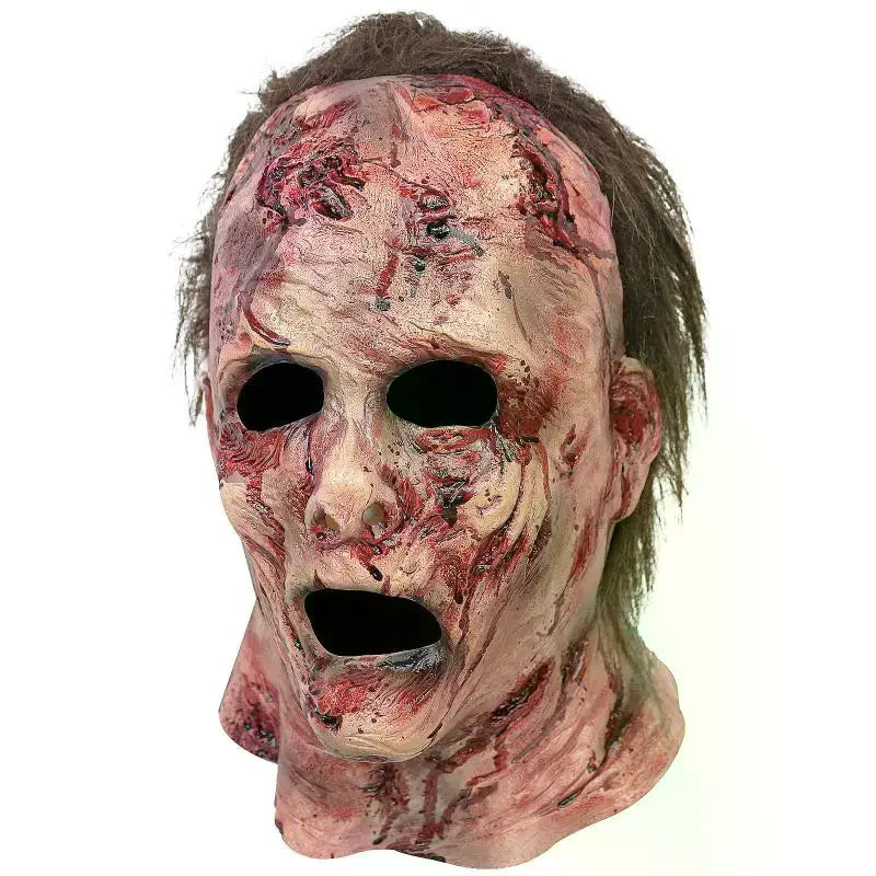 Halloween Silicone Mask Scary Clown Bloody Masks Scary Headgear Head Mask Haunted House - View 3