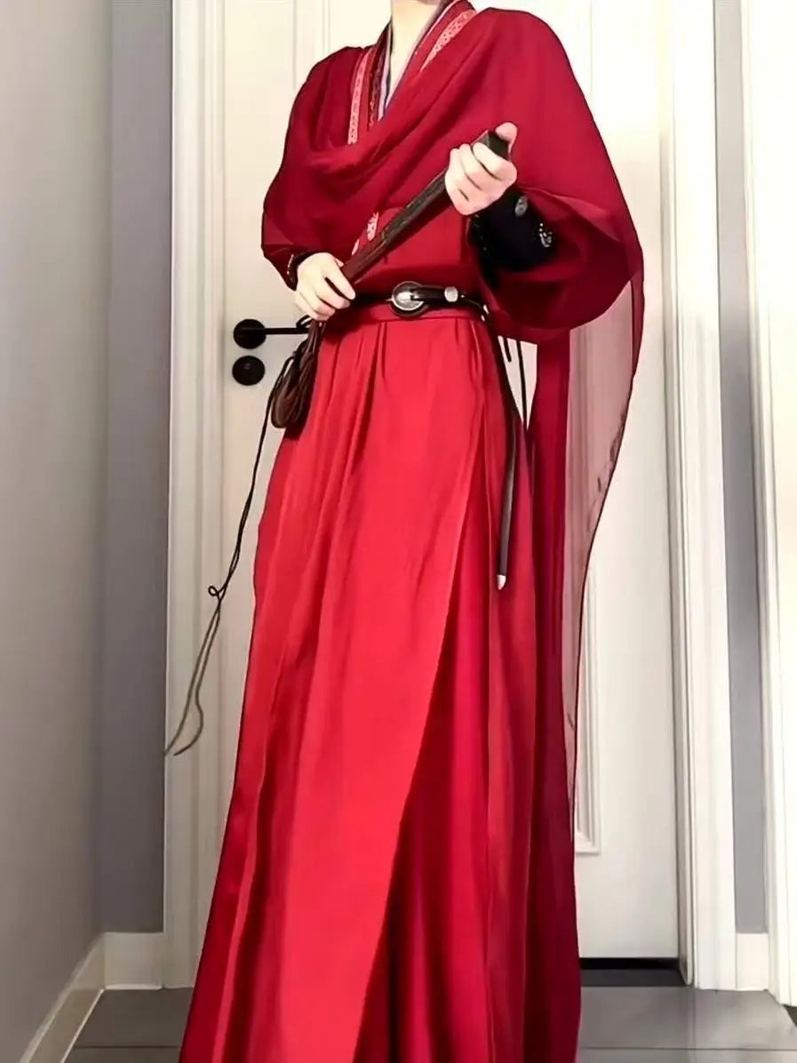 Kids' Ghost Classic Red Comic Exhibition Hanfu Trandy Halloween Costume - View 5