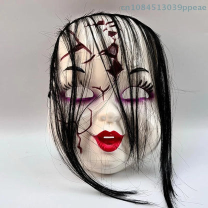 1 Pc Scary Ghost Mask Costume Props Chucky Ghost Doll Mask Halloween Full Face Helmet - View 5