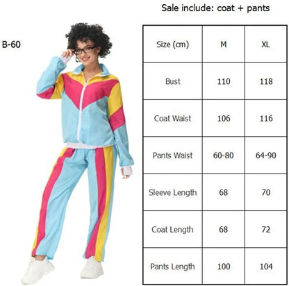 Couples Hippie Costumes for Women Male Vintage 70s 80s Rock Disco Cosplay Outfits Carnival Halloween Party - product image 9
