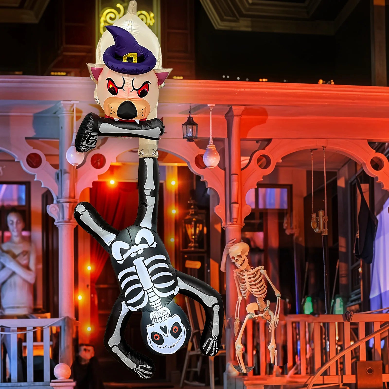 8 Ft Skeleton Halloween Inflatable - product image 3