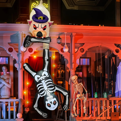 8 Ft Skeleton Halloween Inflatable - product image 3