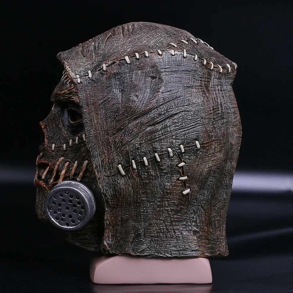 The Scarecrow Skeleton Masks Dr. Jonathan Crane Mask Latex Scary Funny Blocks SuperheroHalloween