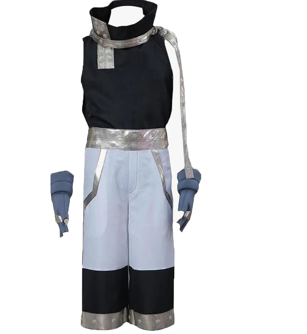 Anime Men's Costume Suit Uniform Black Star Outfit Halloween Maka Albarn Outift Coat Pants - Mens Set / XS（old）