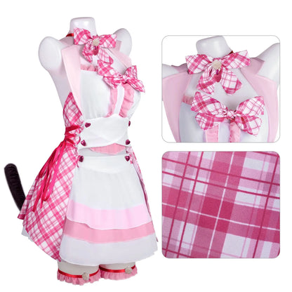 WHH Nekopara Chocola Suit Chocolaa/Vanillaa Sexy Dress New Costume - alternate view 2