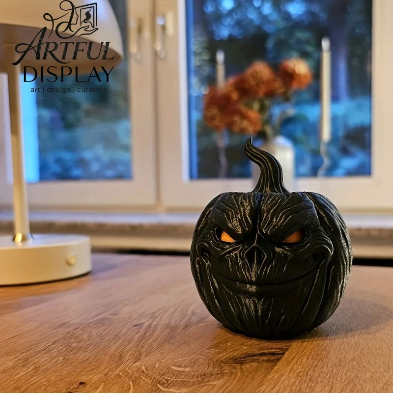 Set Includes Pumpkin Base, Ghost & Hat, 3D Printed Halloween Pumpkin Elf - product image 4