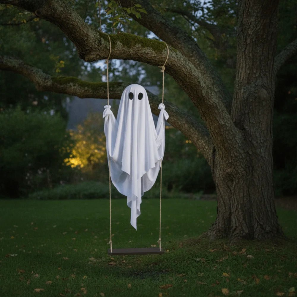 Luminous Halloween Hanging Swing Ghost Remote - controlled Large Yard Flying - product image 1
