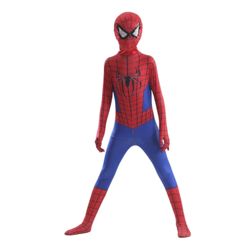 Miles Morales-Inspired Spider Superhero Costume – Kids & Adults